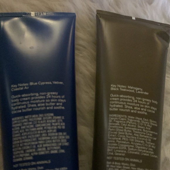 Men’s Bath and Body Works Ocean & Teakwood Ultimate Hydration Body Cream Set - Picture 4 of 4